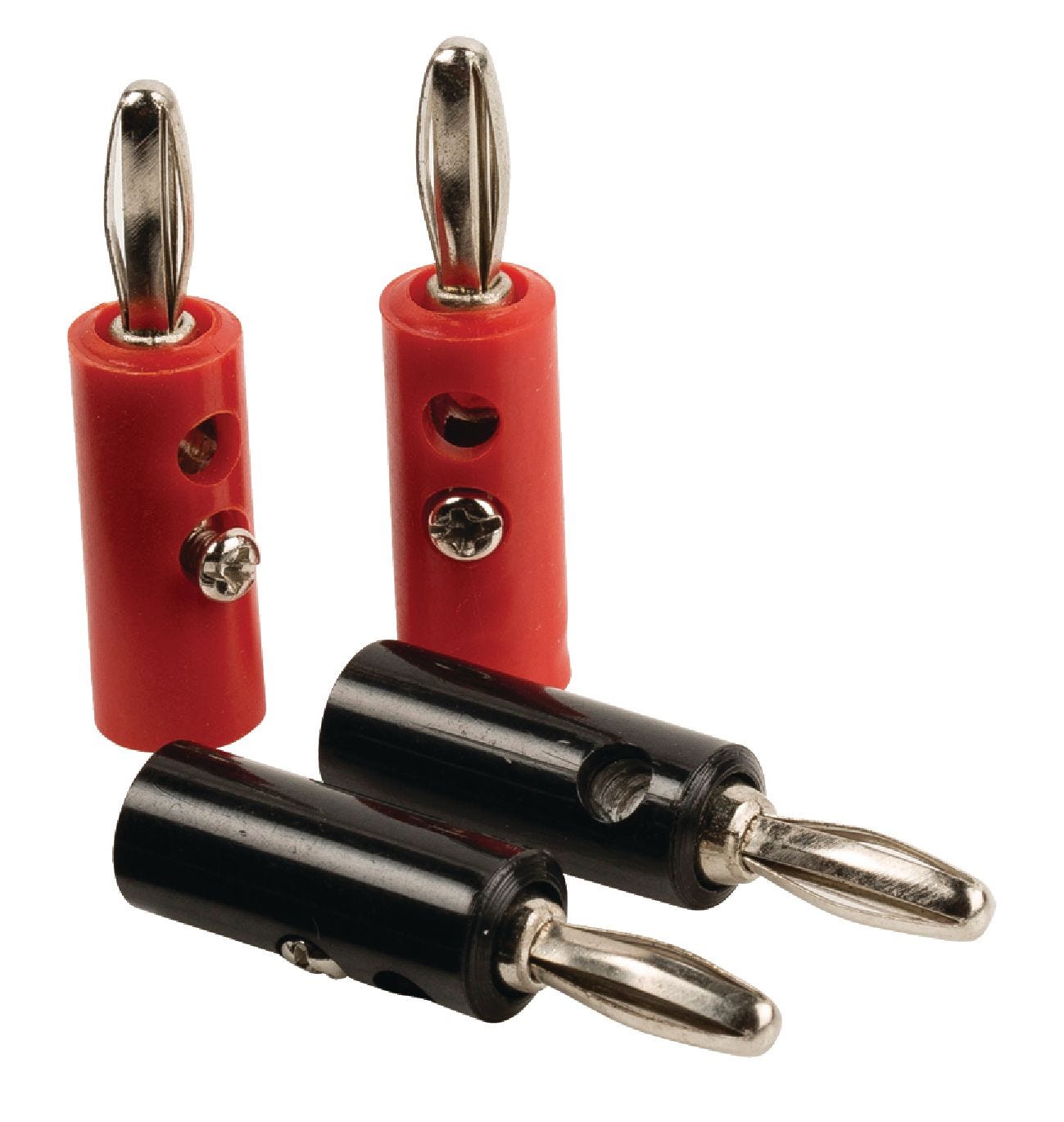 CONECTICPLUS Lot De 4 Fiches Bananes M les Leroy Merlin conecticplus-lot-de-4-fiches-bananes-m-les-leroy-merlin