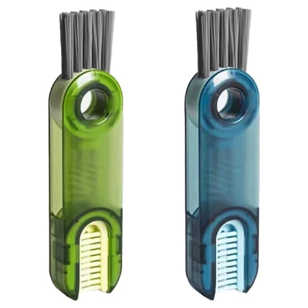 Rebanky Lot 3 Brosse Nettoyage Multifonction 3 En 1 Pour Couvercles Et Bouteilles
