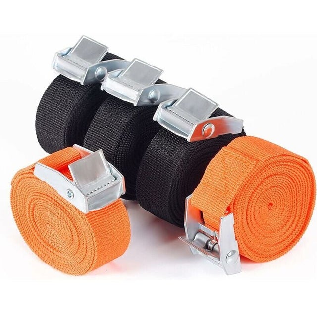 Holtrae 6 Pezzi Corda Campeggio da 4 Metri,Corda Riflettente per Tenda da 4 mm, Corda a Cricchetto con Gancio, Adatta per Escursionismo, Campeggio e Alpinismo