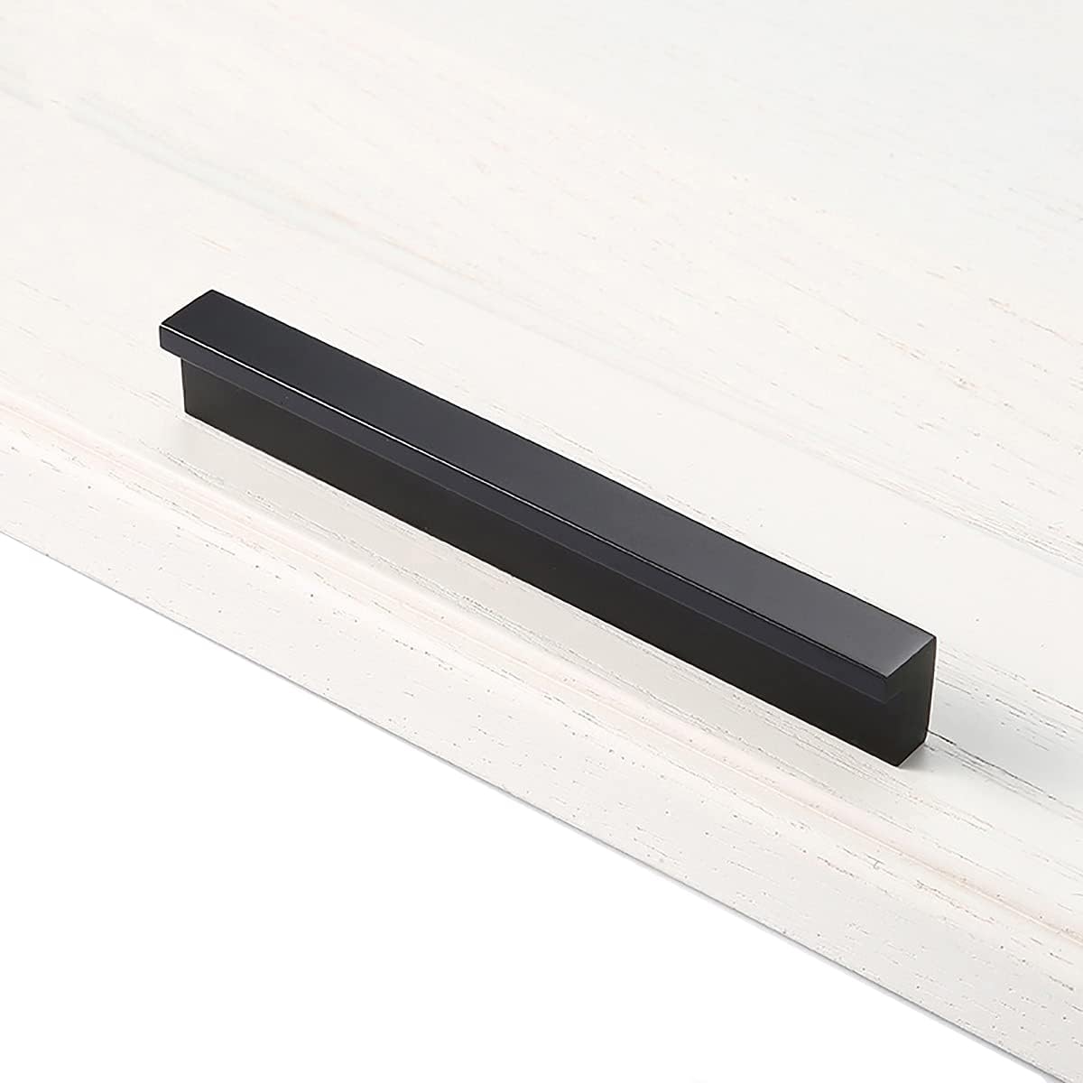 Czarny - 2 x 90°L, 96 mm, klamki do drzwi kuchennych, klamki do drzwi sypialni, klamki do drzwi szafek, uchwyty do szuflad szafek,