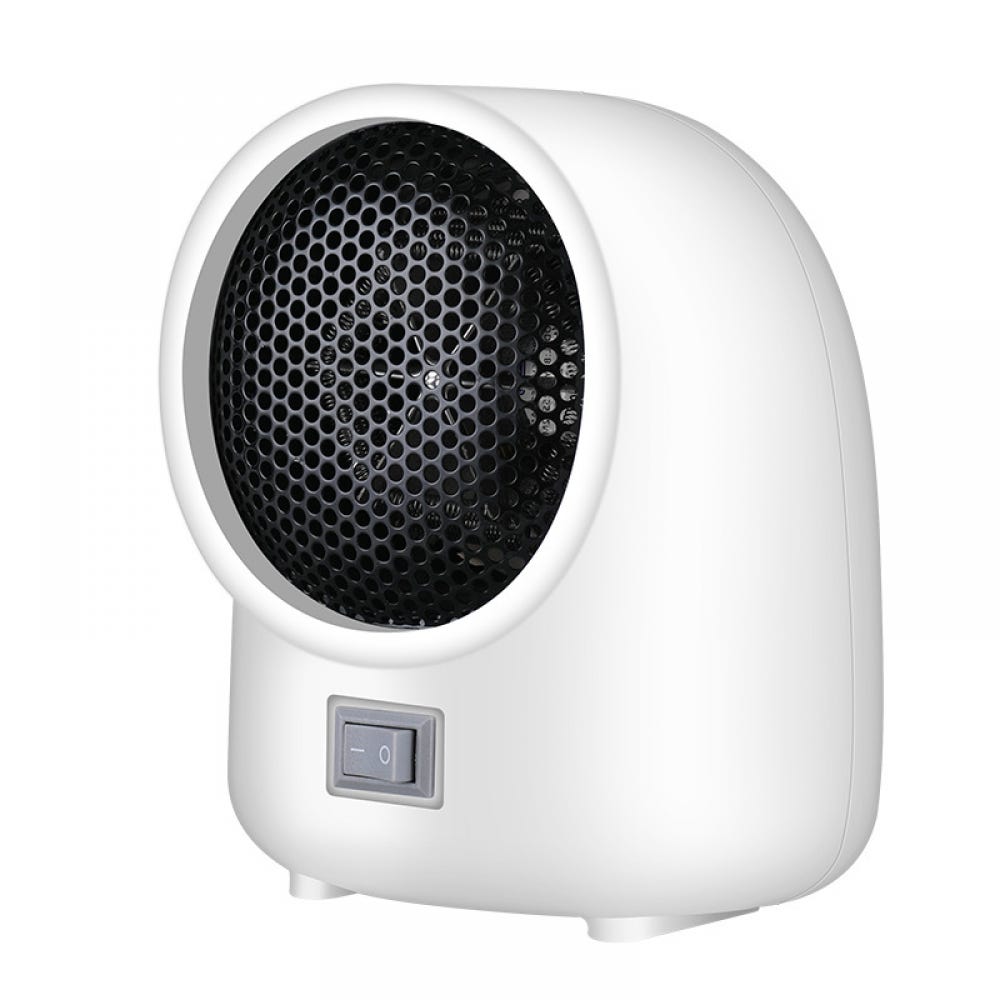 Mini Radiateur Mini radiateur électrique portable 400 W (blanc), 3 vitesses, 2 ...