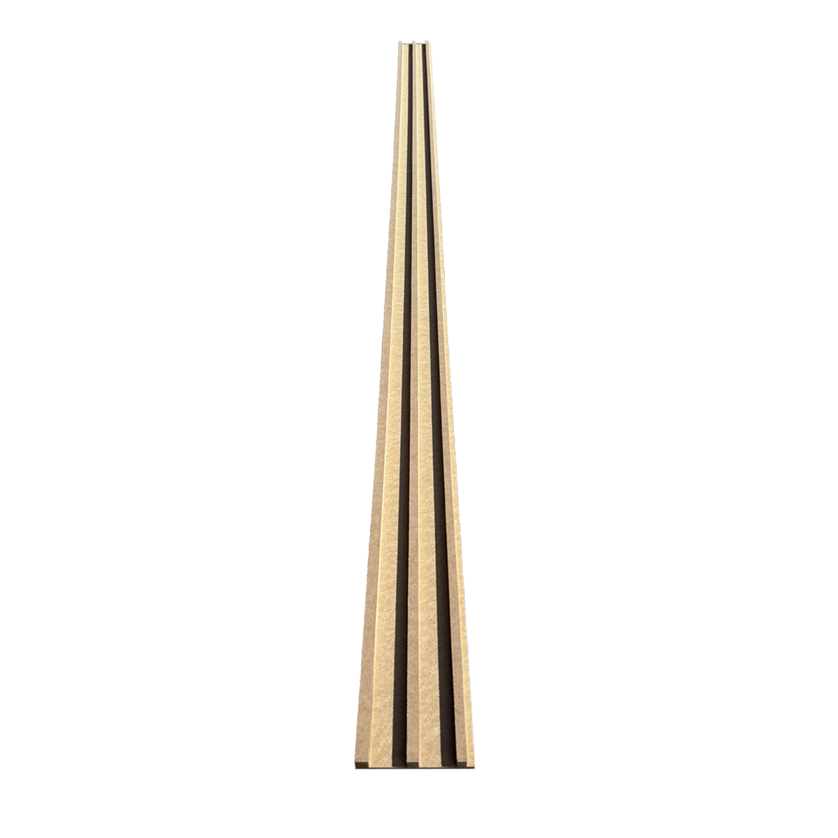 Lot de 5 Plinthes MDF Passes-câbles à couvercle, L.2.44 m x H.10.8 cm, Ep.18 mm - 6