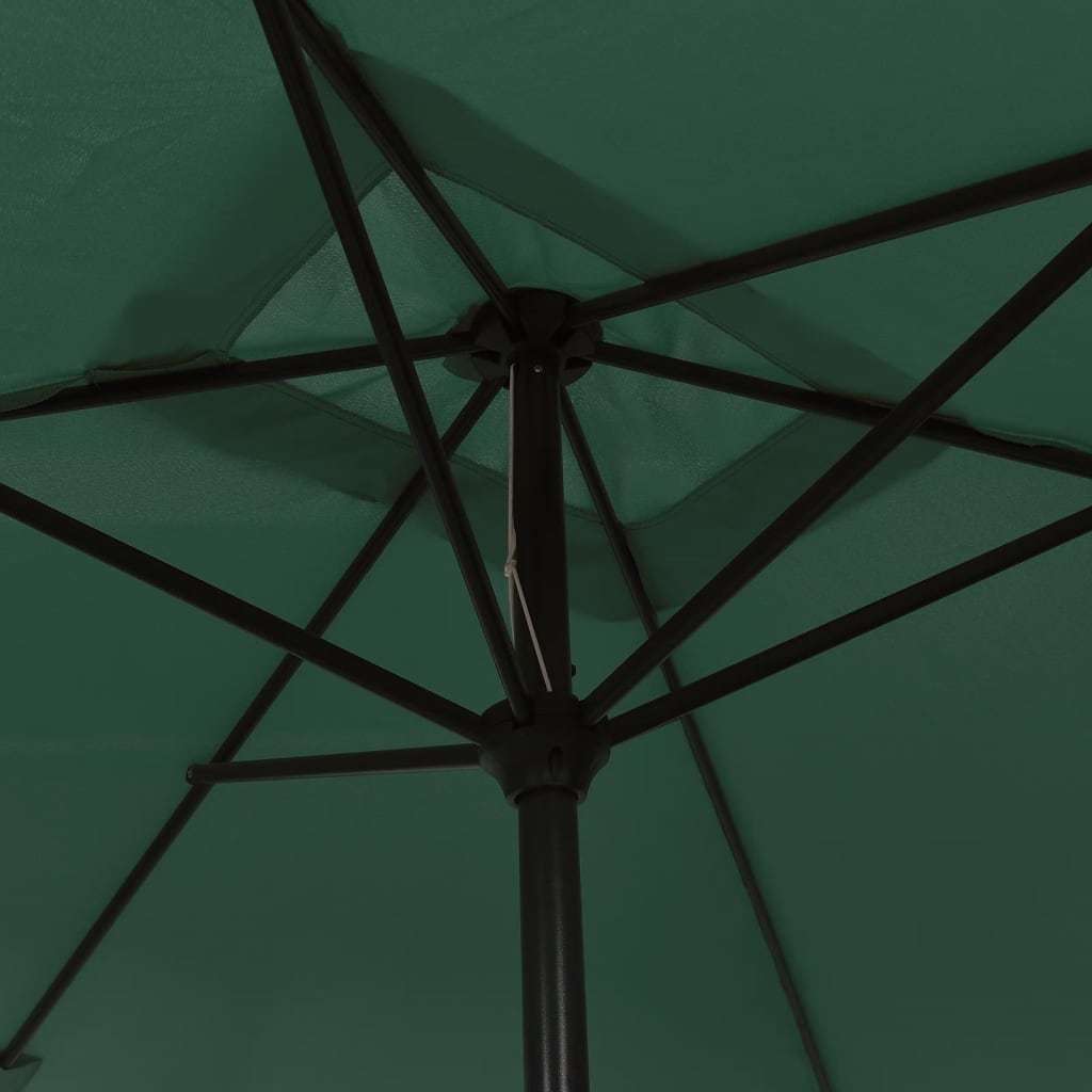 Parasol | Parasol de jardin 200 x 300 cm Vert Rectangulaire CFW51638 - 5