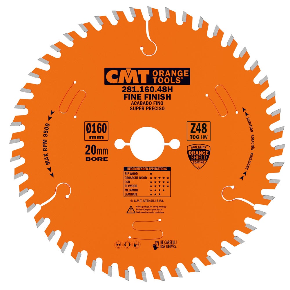 281.160.40H LAME CIRCULAIRE 160X2.2/1.6X20 Z40 TCG | Leroy Merlin