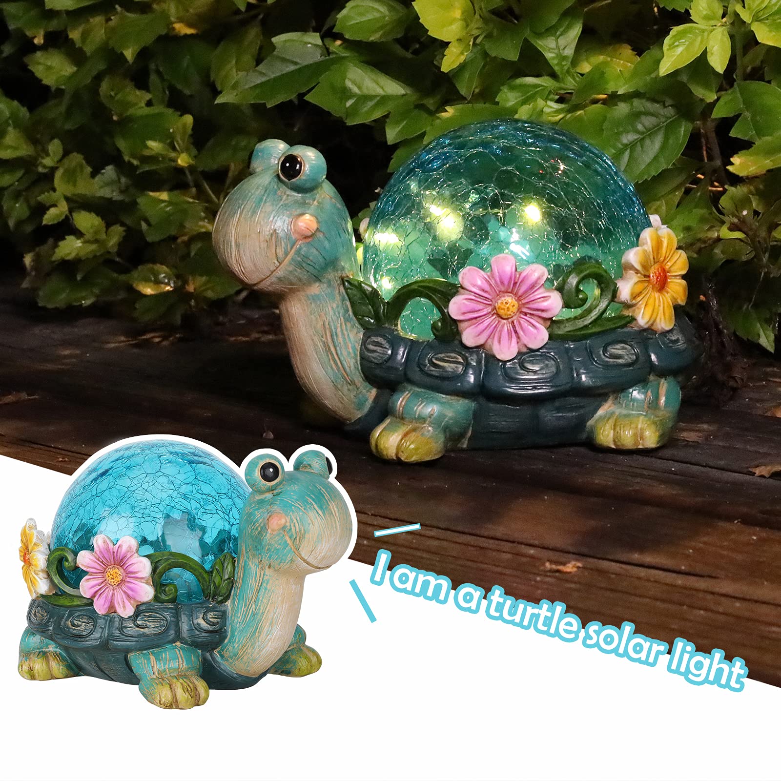 3 Statuette Galline In Resina Per Decorazione Da Giardino - Colorate E Fatte A Mano, Animali Da Esterno Per Cortile E Prato