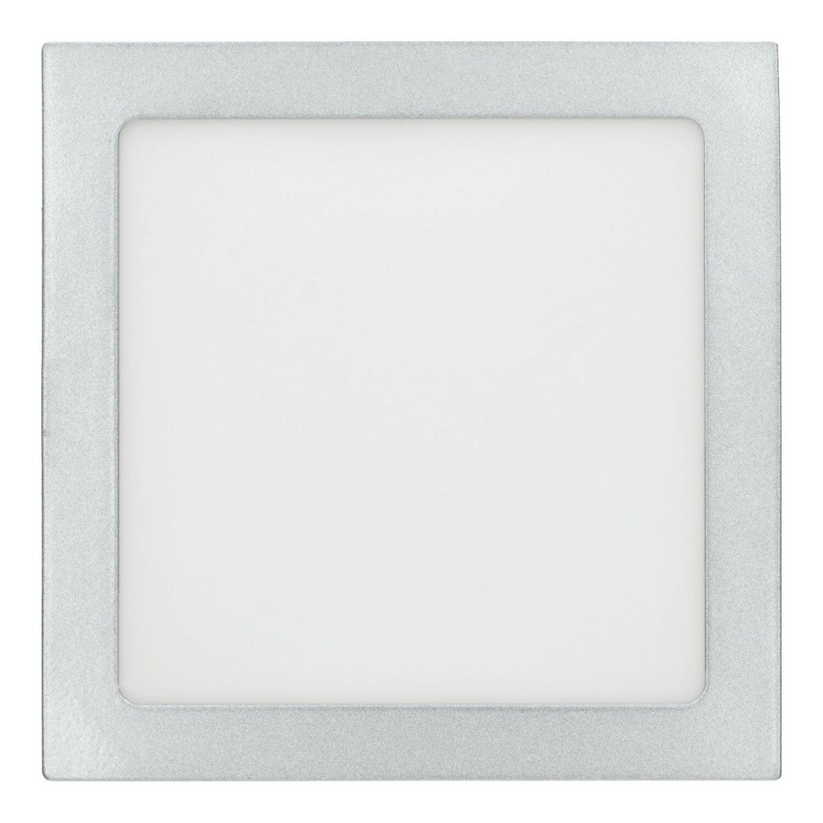 Downlight LED de 18W COLOR PRATA quadrado - Luz Neutra | Leroy Merlin