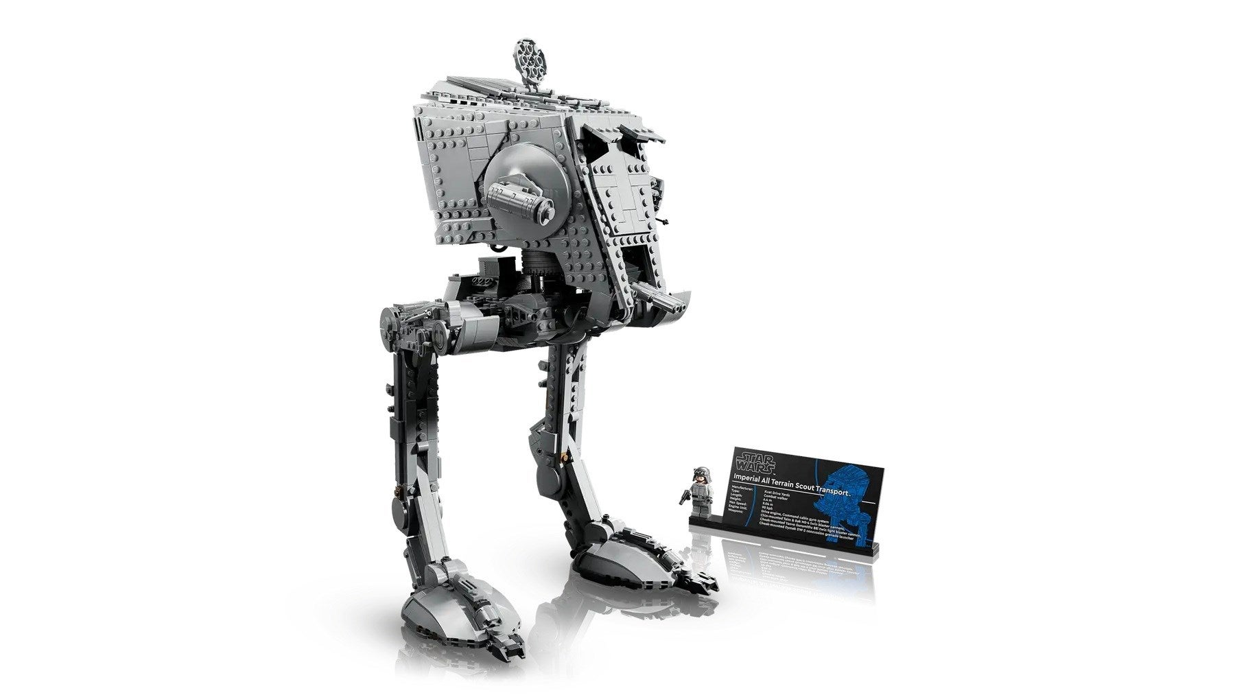 Zestaw konstrukcyjny LEGO Star Wars Marcheur AT-ST z ruchomą głową i dostępną kabiną - 6