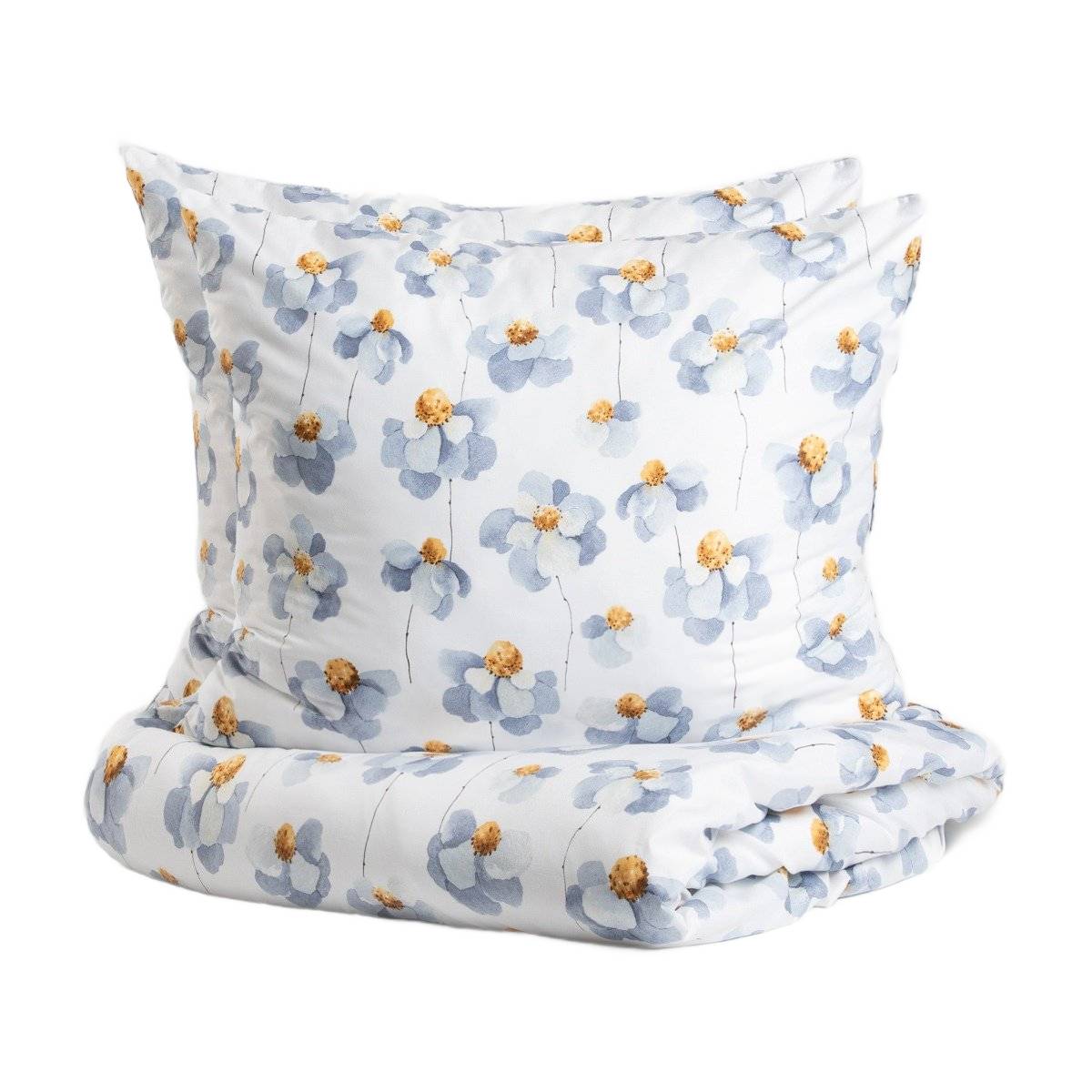 Pościel EC REITA z mikrofibry w kwiatki 220x200 + 2*70x80 cm HOMLA