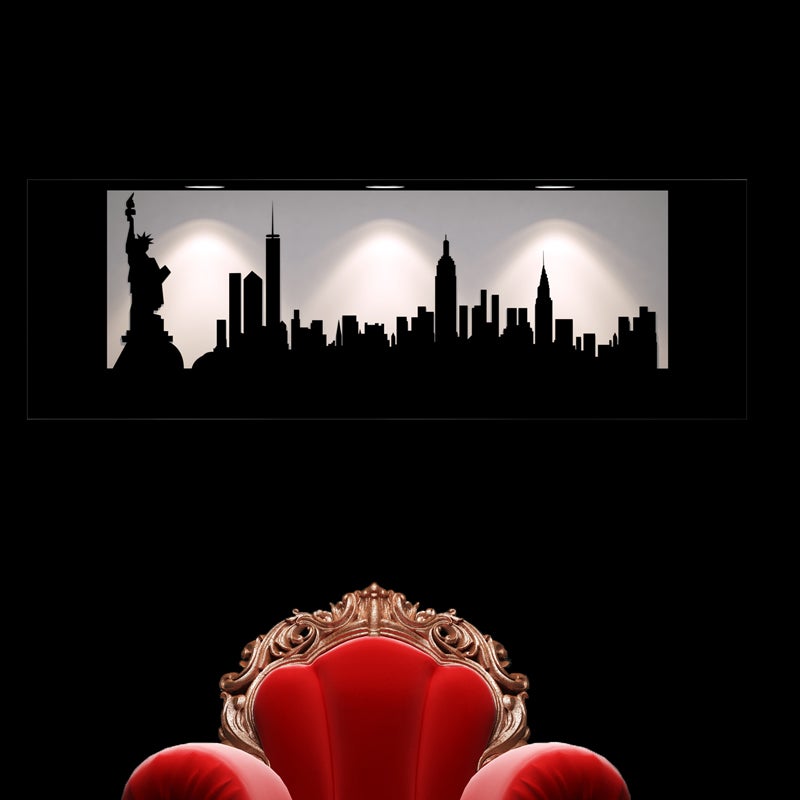 Adesivo 3D New-York - Sticker adesivo - adesivi murali - 30x90cm - 2