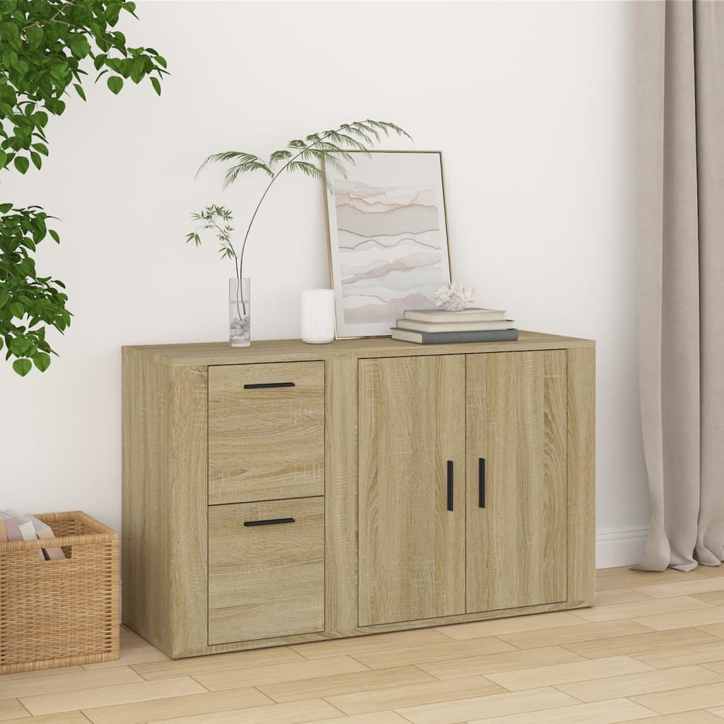 Фото - Тумба VidaXL Szafka, dąb sonoma, 100x33x59,5 cm, materiał drewnopochodny 