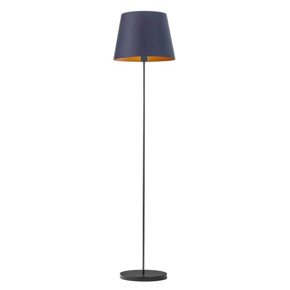 Lampa stojąca podłogowa z abażurem stożek BLUES