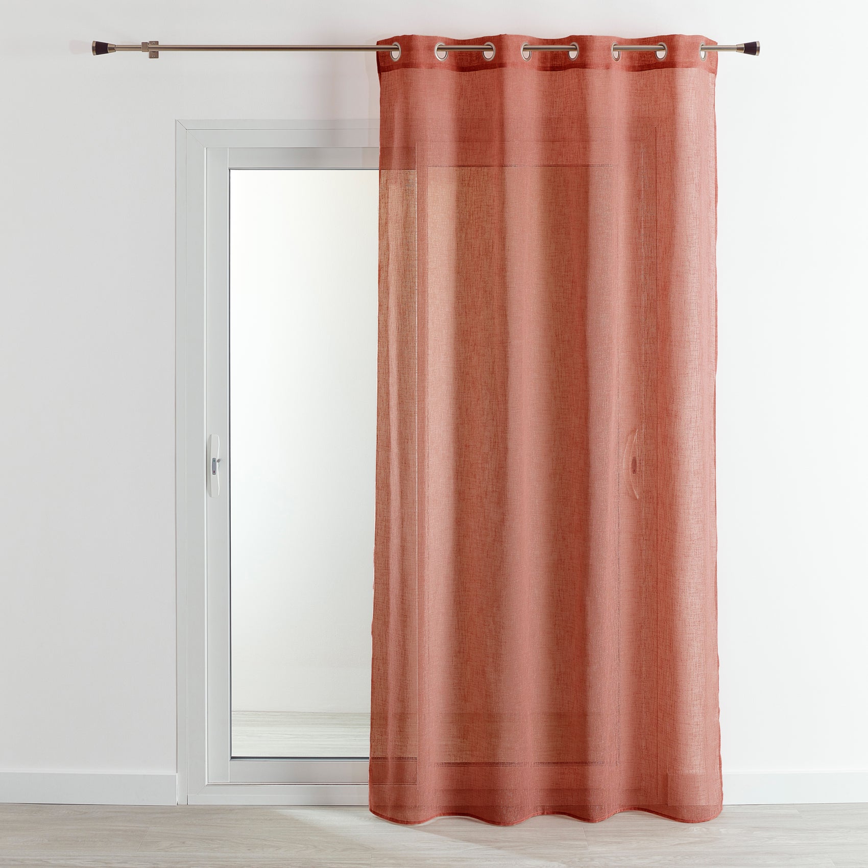 Atmosphera Voilage Lily Rose 140x240 Cm - Rideau Transparent Élégant