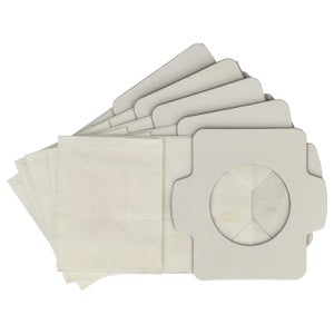 20 Sacchetti Ricambio Per Aspirapolvere Makita - Microfibra Bianca, Compatibili Con CL100, CL183 E Altri