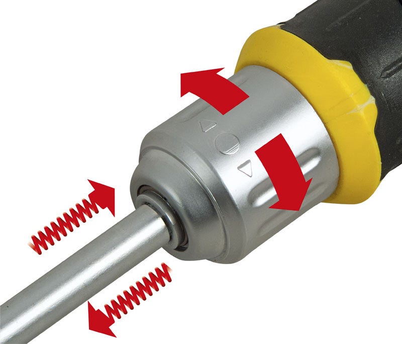 Stanley - Tournevis porte-embouts à cliquet maxi S FATMAX + 12 embouts - FMHT0-62691 - 3