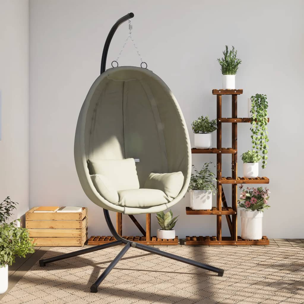 Housse De Protection Chaise Suspendue Œuf 200x230 Cm - Imperméable, Anti-UV, Coupe-Vent Avec Fermeture Éclair Et Cordon