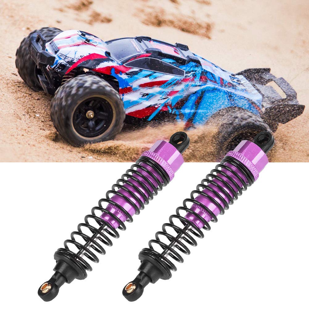 Ammortizzatore in metallo viola per modello di auto RC HSP 2 pezzi 1/10 Alta stabilità Design robusto e perfetto Installazione (110 MM) - 6
