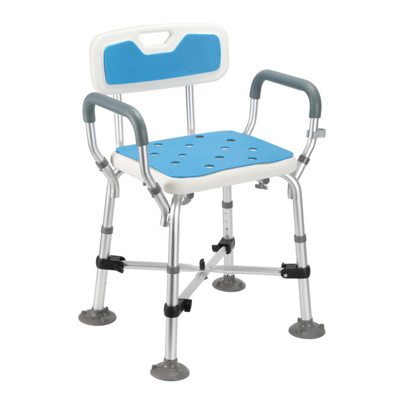 Tabouret de douche pour baignoire, chaise de douche améliorée en acier Tabouret de douche pour baignoire, chaise de douche améliorée en acier