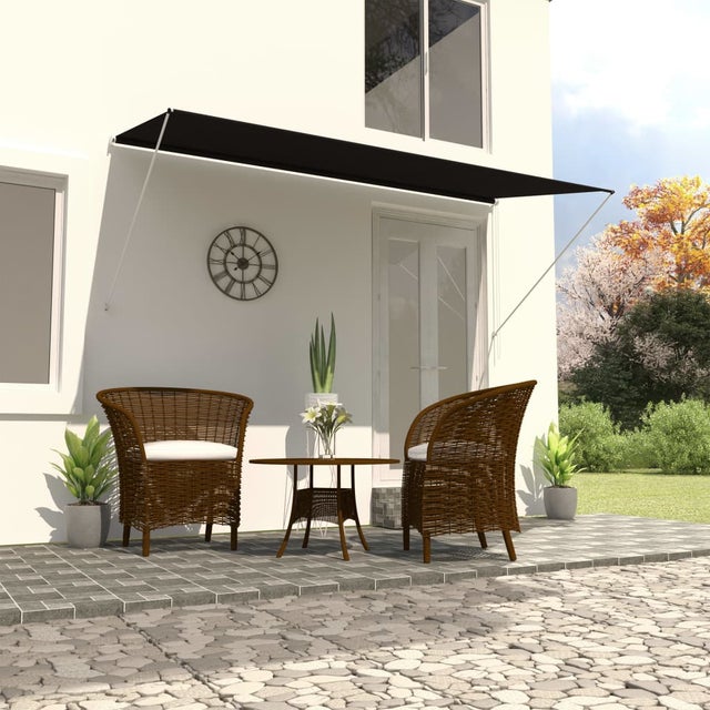 Toldo retrátil | Toldo exterior | Toldo para-sol 250x150 cm antracite CFW805106