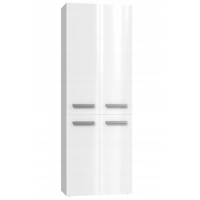 RORY | Mobile da bagno con cestone | Maniglie minimaliste | Dimensioni: 174x60x30 | colonna di archiviazione - 4