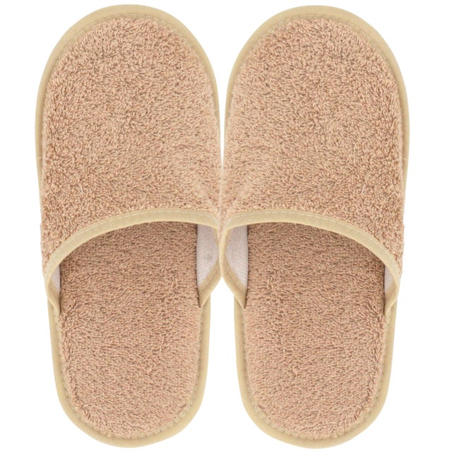 Chaussons de bain PURE Marron Beige taille Small S du 36 au 38