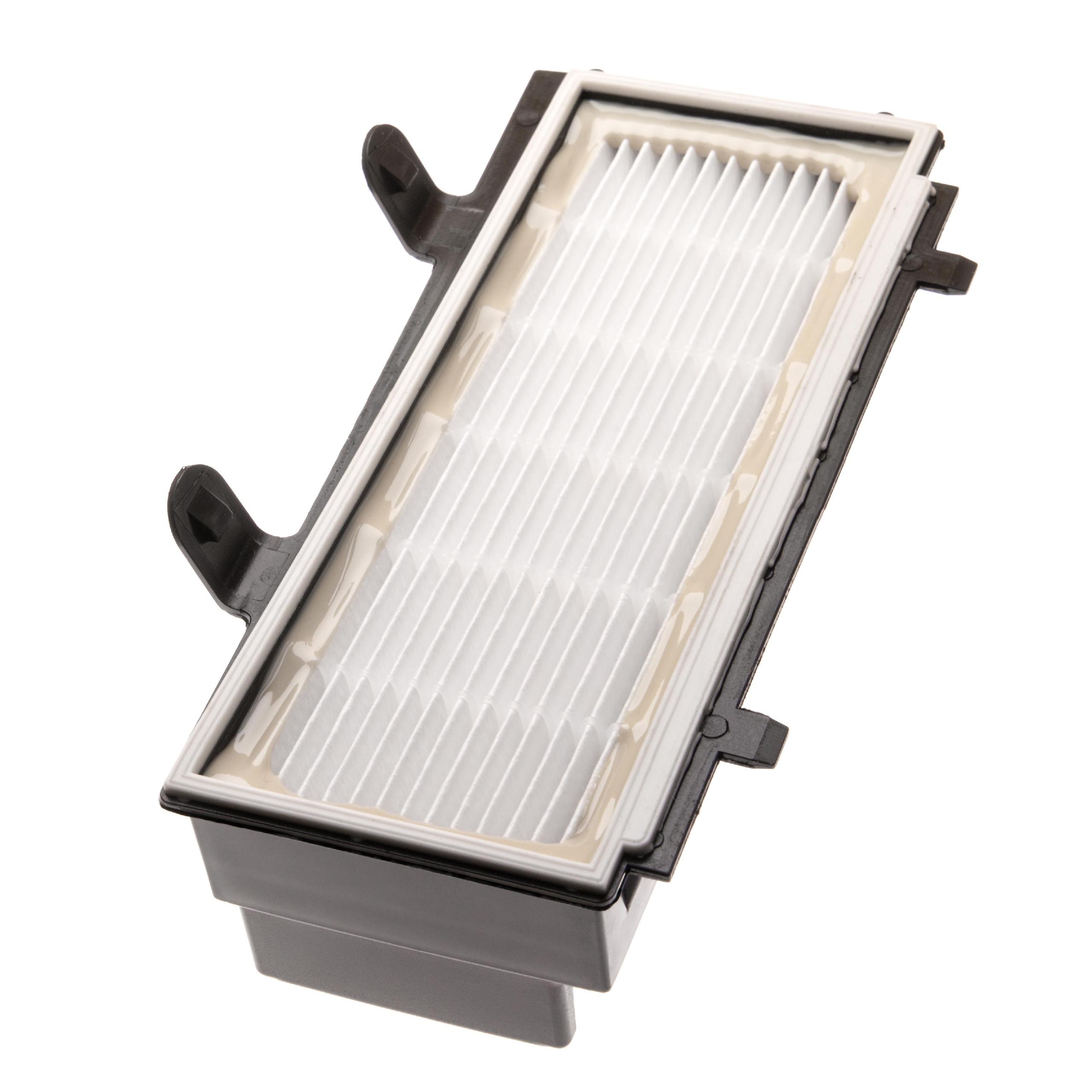 vhbw 3x filtre remplacement pour Bosch 573928, 00577281 pour aspirateur - filtre HEPA noir / blanc - 2