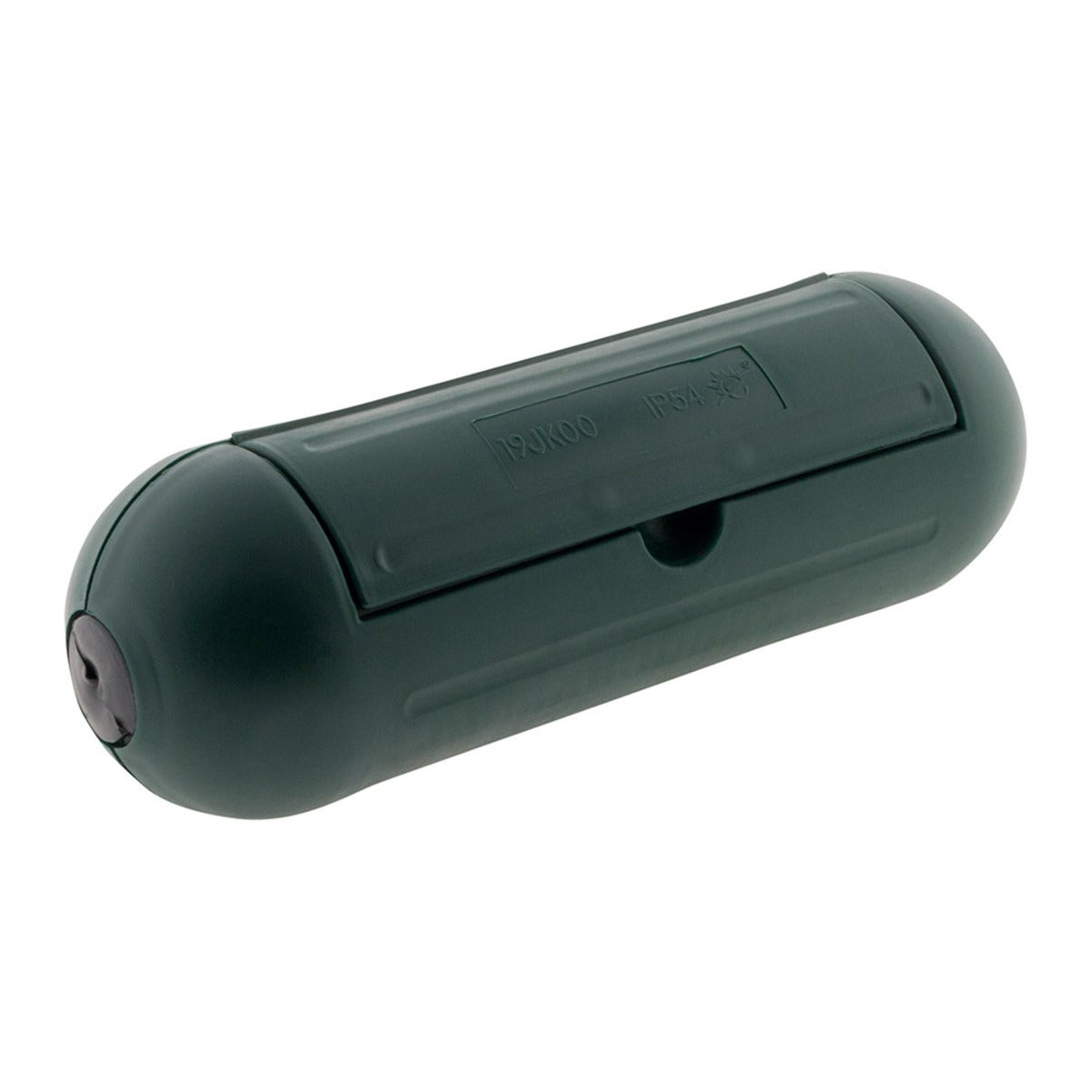Caixa de proteção para extensão de jardim IP54 - Verde - Zenitech - 4