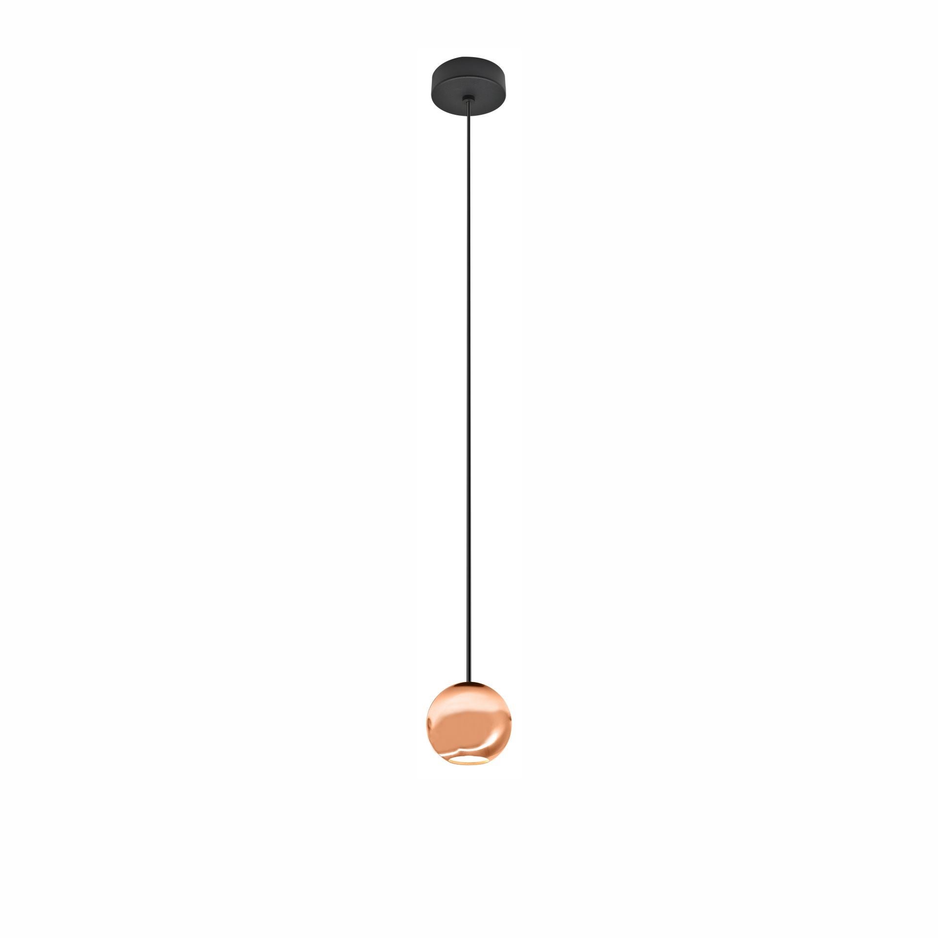 Lampă suspendată Bora 8,5W 36° 3000K Aur roz - Iluminare LED de înaltă performanță de precizie pentru utilizare în interior - Beneito & Faure