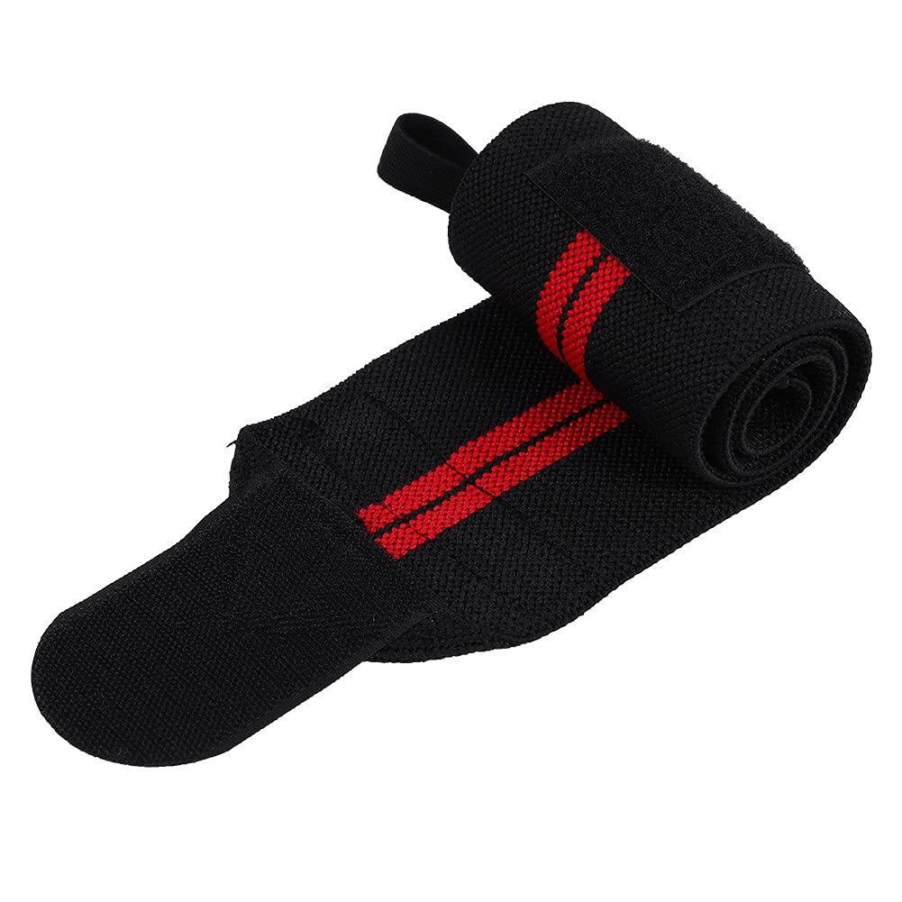 Genouillères De Force Inzer Iron Wrap Z - Noir Et Rouge - Taille 2m - Occasion Bon état