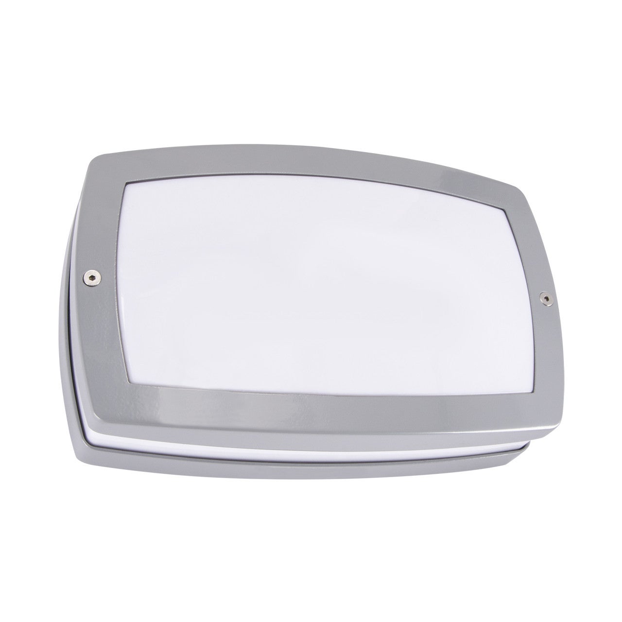 Kinkiet zewnętrzny SOLINA LED 8W Neutralna biel 560lm szaro-biały wym: 15,5x25x8 cm IP54 Struhm