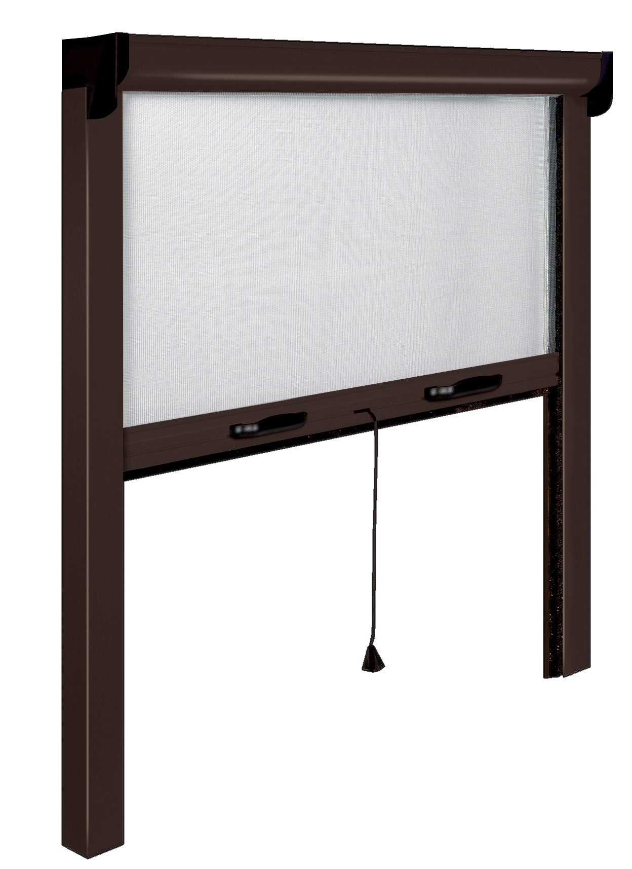 Tenda In Ratina Arsvita Per Porta Balcone E Terrazzo - 160 X 185 Cm, Colore Beige/Marrone, Protezione Da Insetti E Sguardi