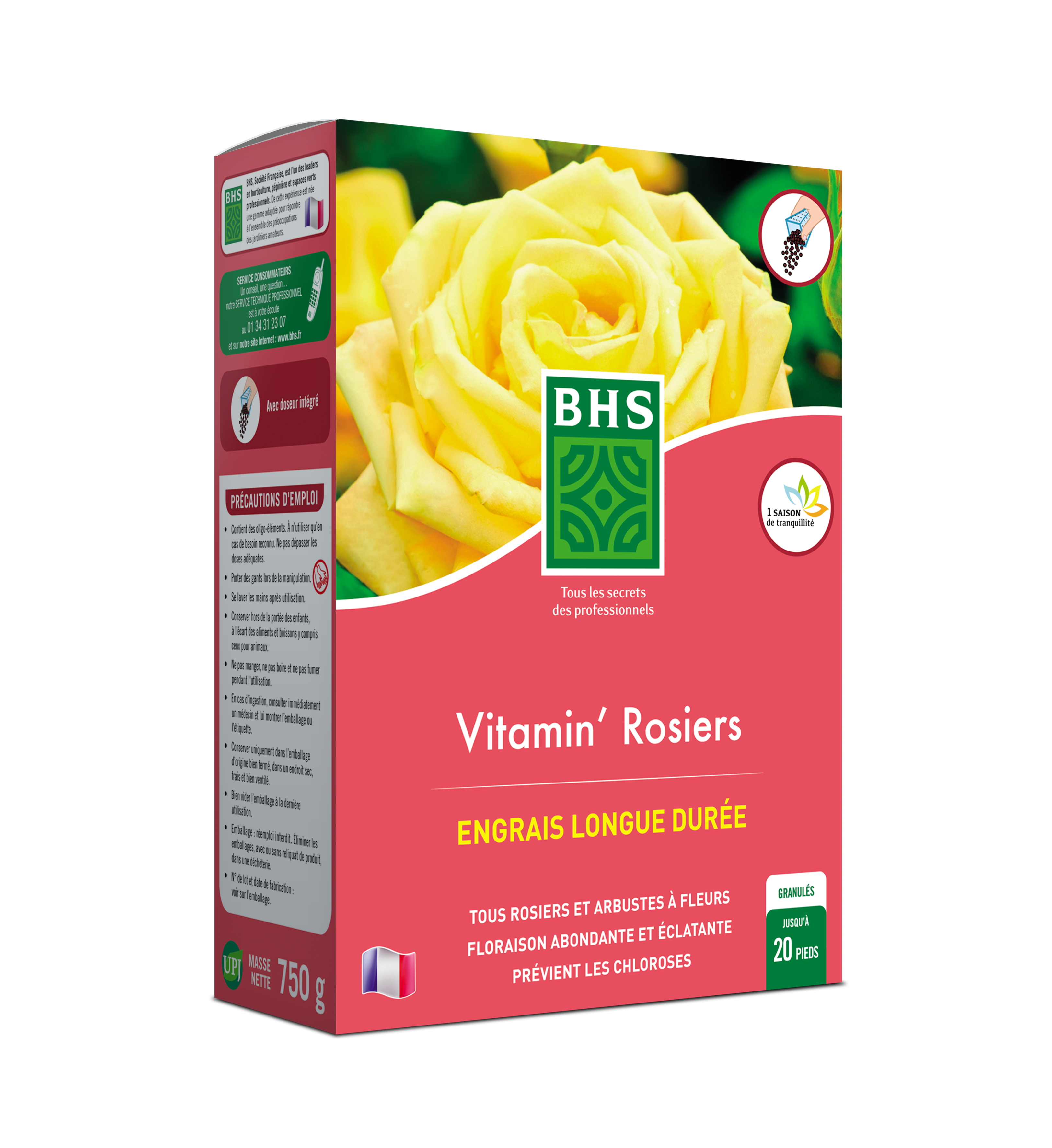 Engrais Liquide Organique Pour Rosiers VG Garden - 1 Litre, Nourriture Plante Facile à Utiliser - 4