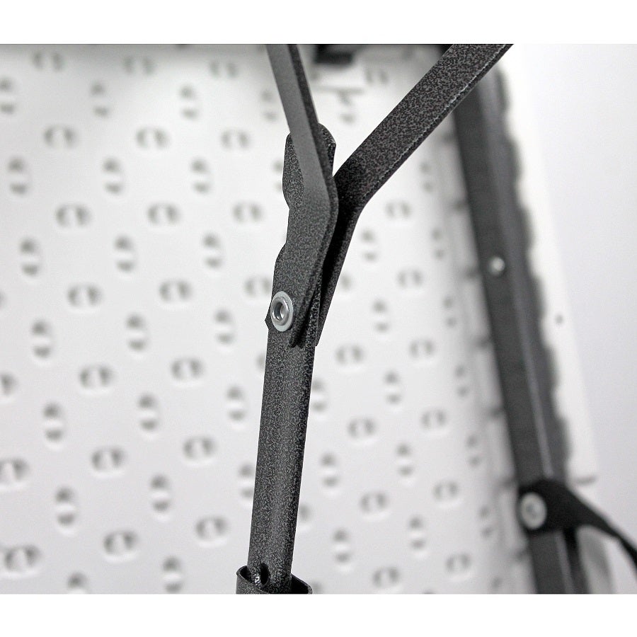 Tavolo catering pieghevole bianco in hdpe 180x70x74 cm - 5