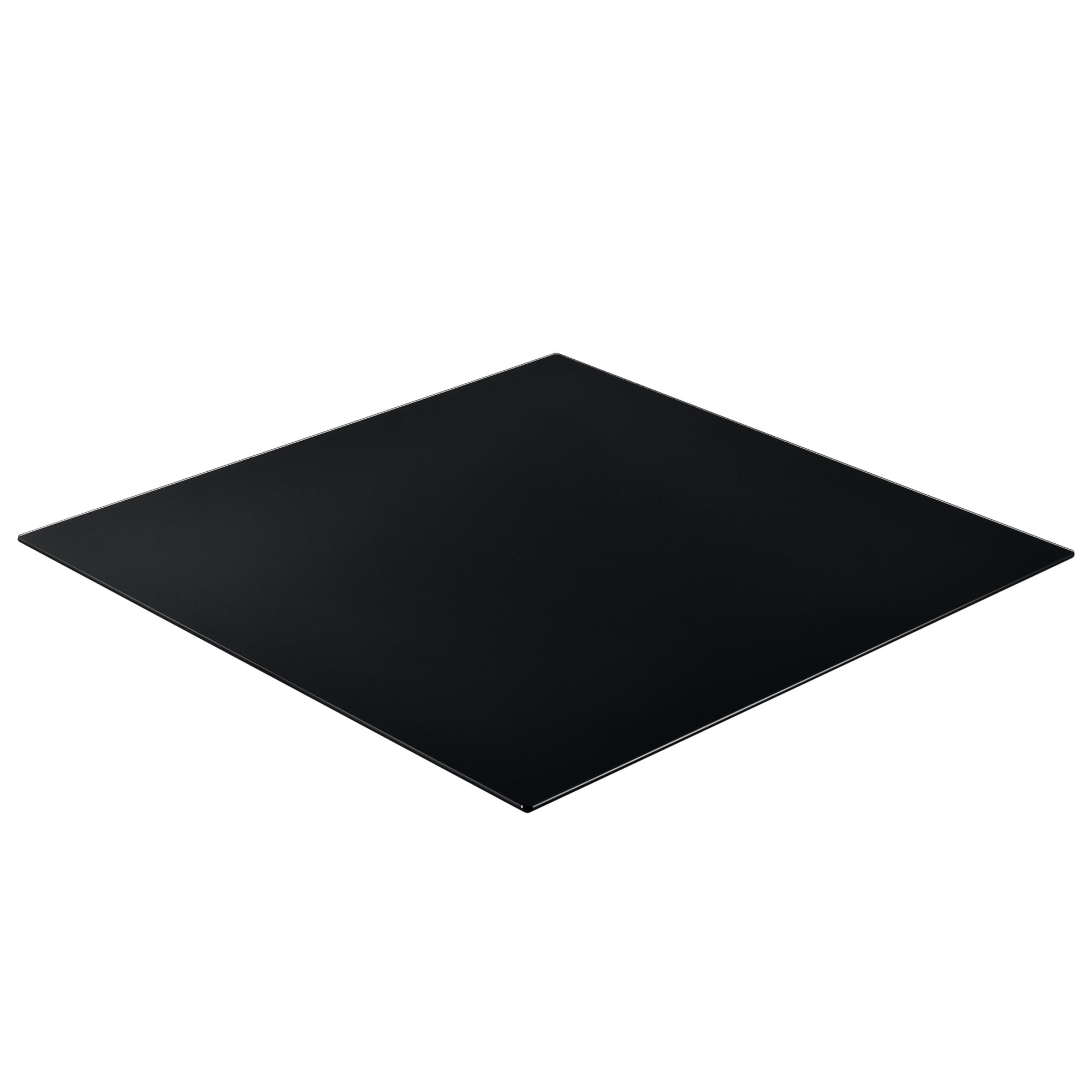 [neu.haus]TablerodevidrioparaMesadecentro-paraMesadeComedor-PlacainferiorparaChimenea-VidrioTemplado-80x80cm-Negro