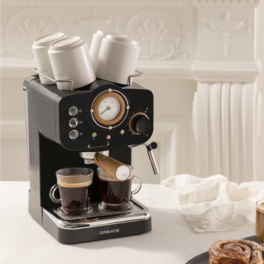 Orecchini Pendenti A Macchina Del Caffè DOWAY – Acrilico Vintage, Regalo Per Amanti Del Caffè E Baristi