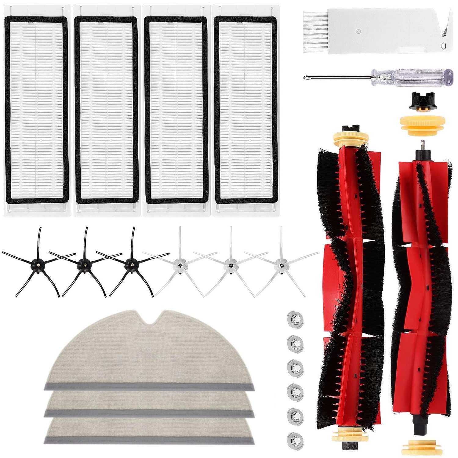 Kit De Cepillos Lateral Original Para Roborock S5 S6 T6 E2 E35