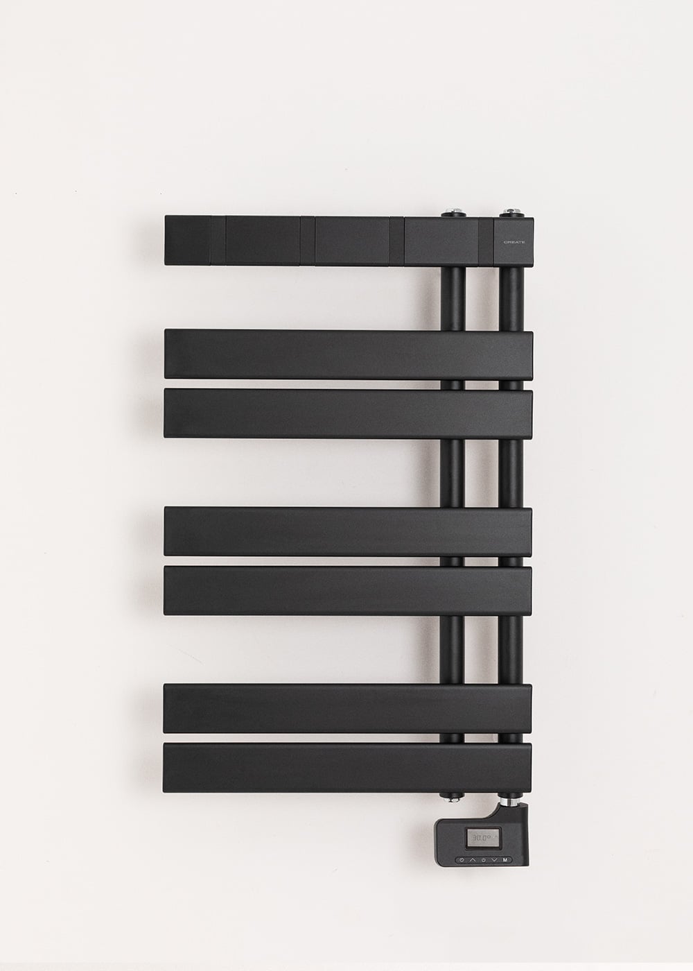 WARM TOWEL MODERN -Toalheiro elétrico de parede Preto - 5