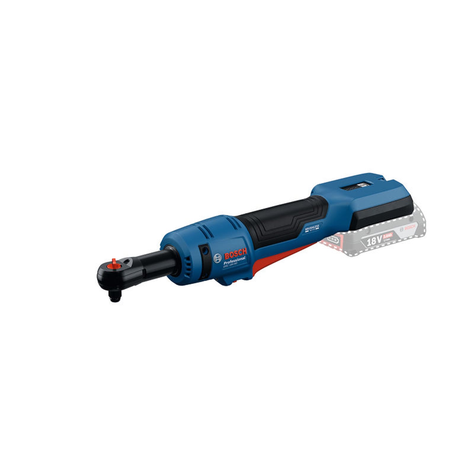 Bosch Klucz zapadkowy akumulatorowy GRC 18V-60 Solo - 06019N8000 - 4