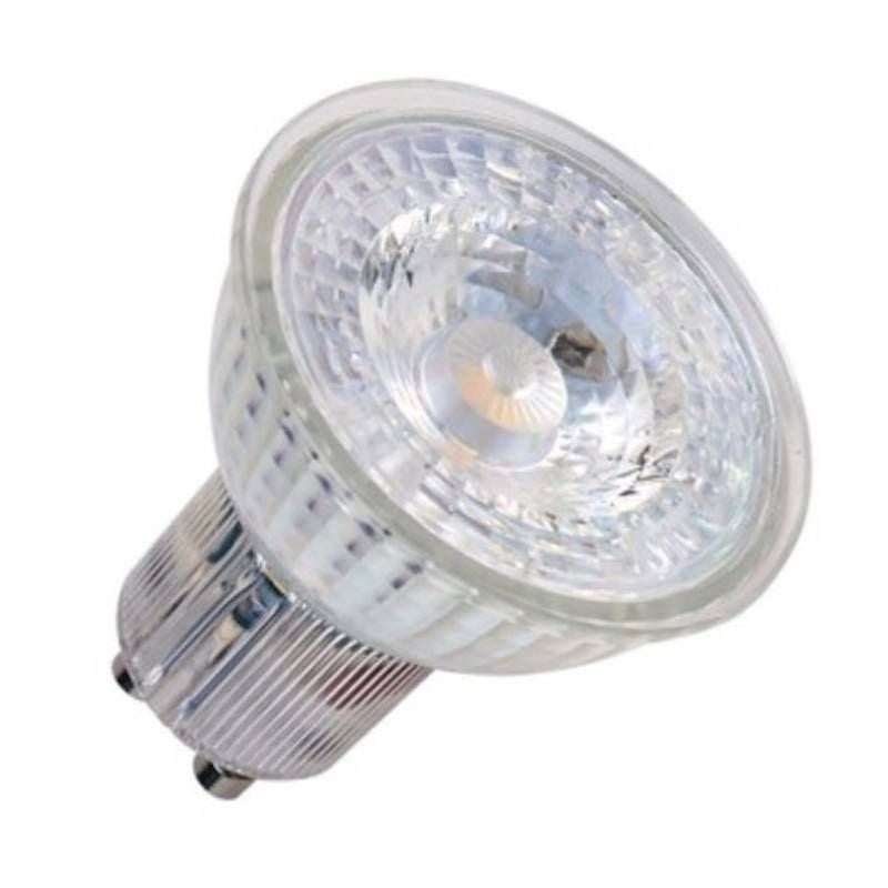 Ampoule GLASS LED GU10 - 4W - 3000K - 400lm - Non dimmable | Leroy Merlin