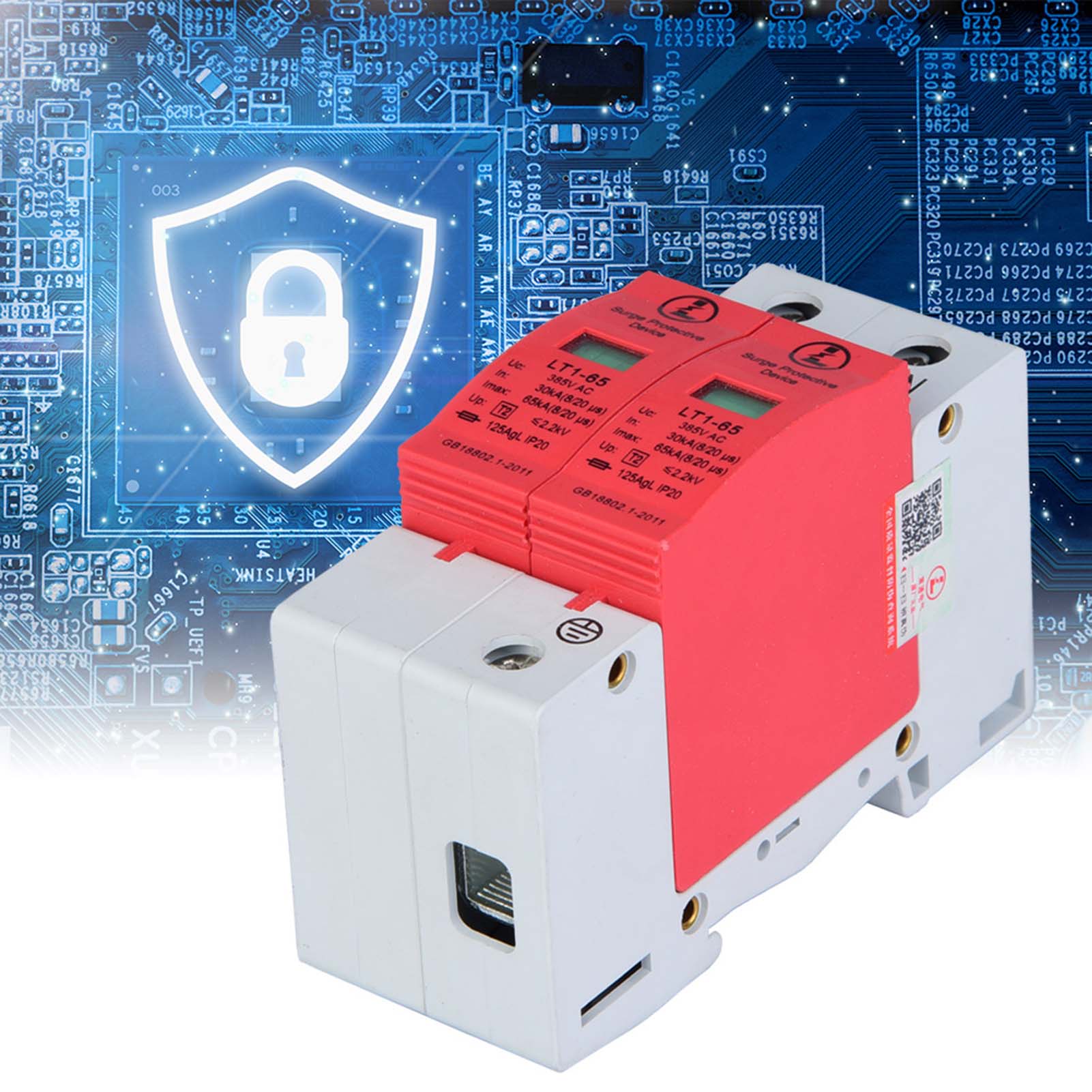 Protezione da sovratensioni telefoniche Thunder Tele Protector Protezione da sovratensioni a bassa tensione (2P65KA) - 3