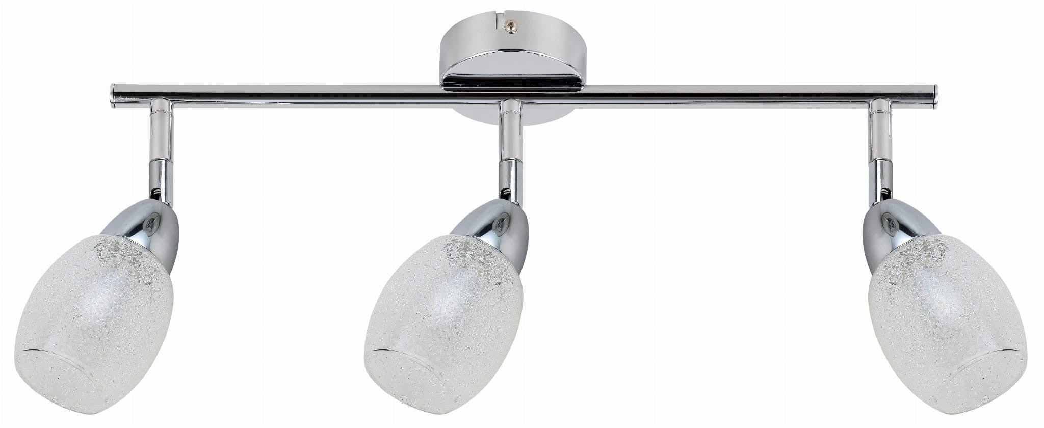 Lampa sufitowa Rico biała chromowana LED 6W 3000K 720lm wym: 21 x 58 x 9 cm szkło Candellux