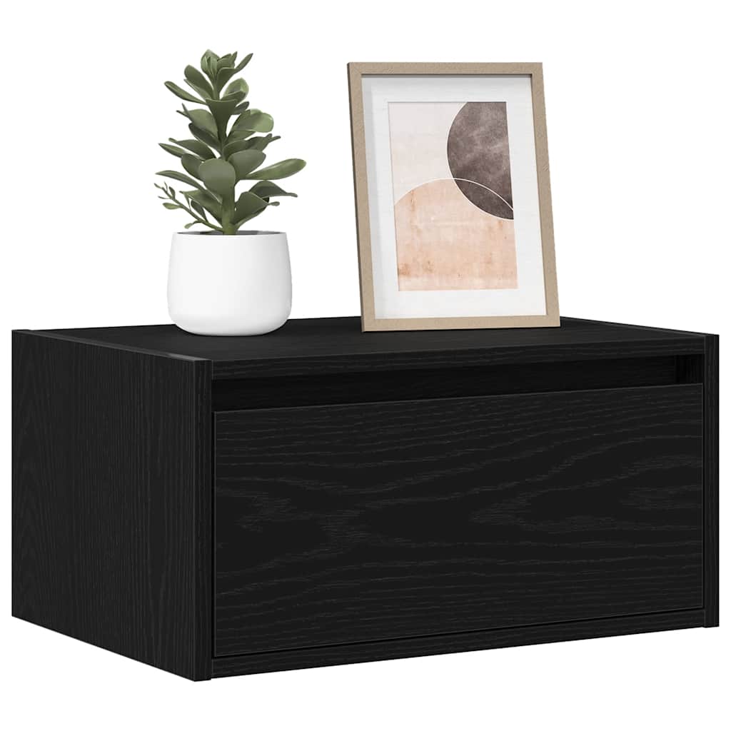Día Y Noche - Día Y Noche Aparador De Madera Contrachapada Negro 135x41x75 Cm