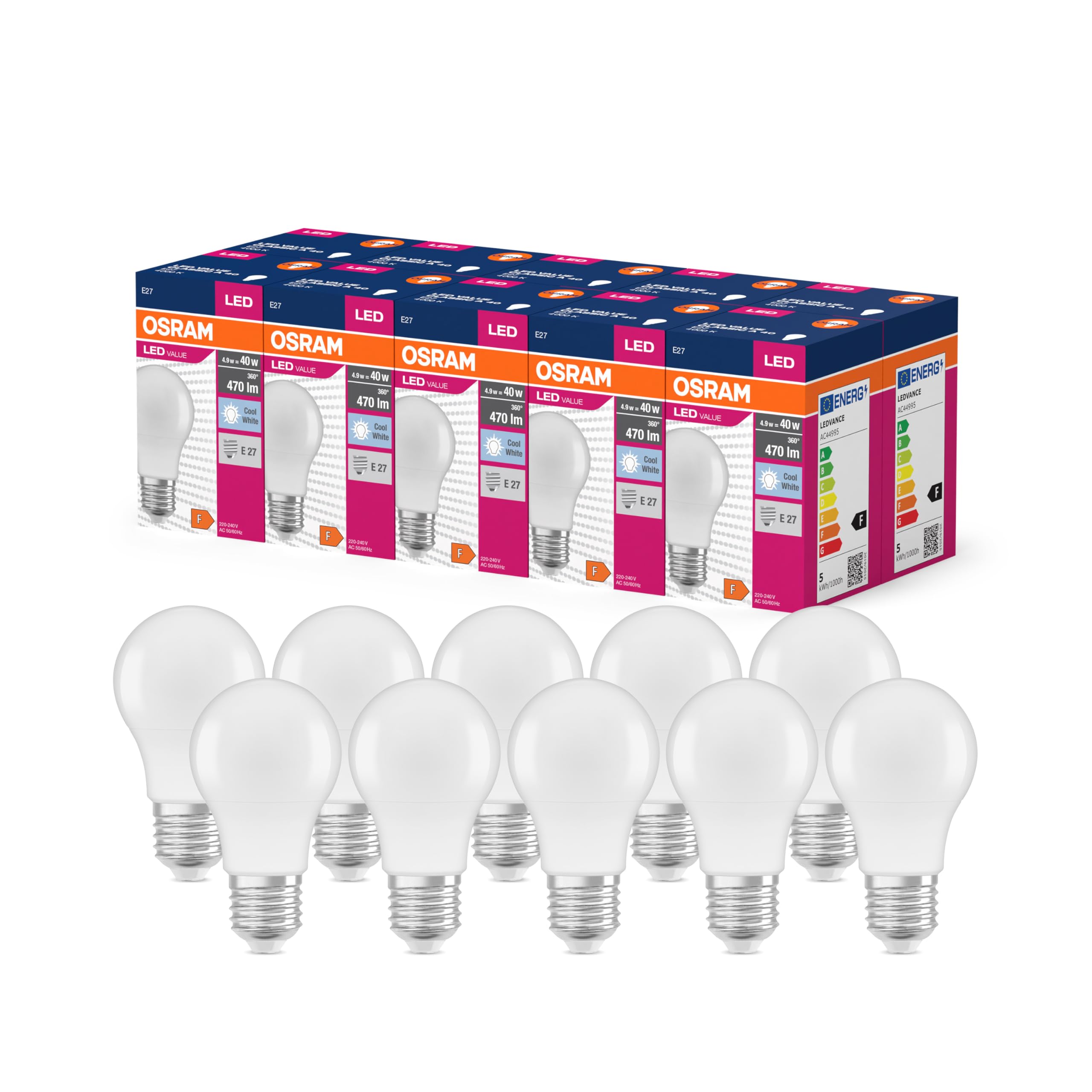OSRAM Lampada LED Superstar Classic A 100 nella forma classica della