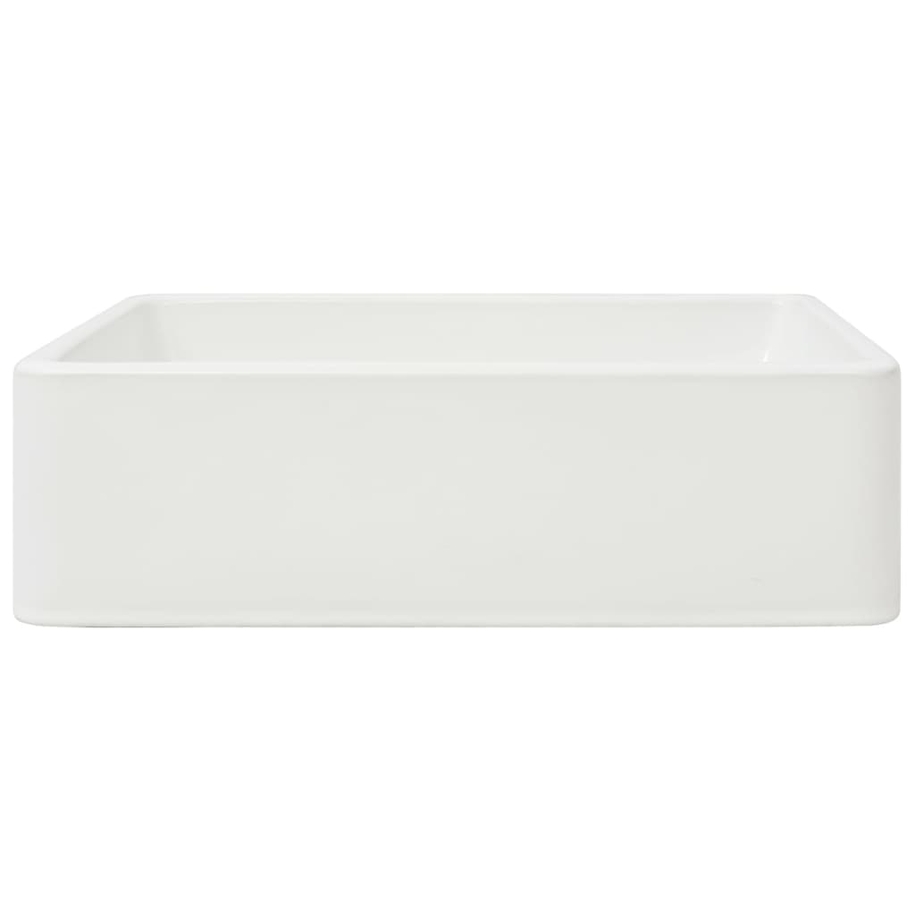 Lavabo in ceramica lavamani lavabo per bagno wc 41 x 30 cm bianco 02_0002526 - 3