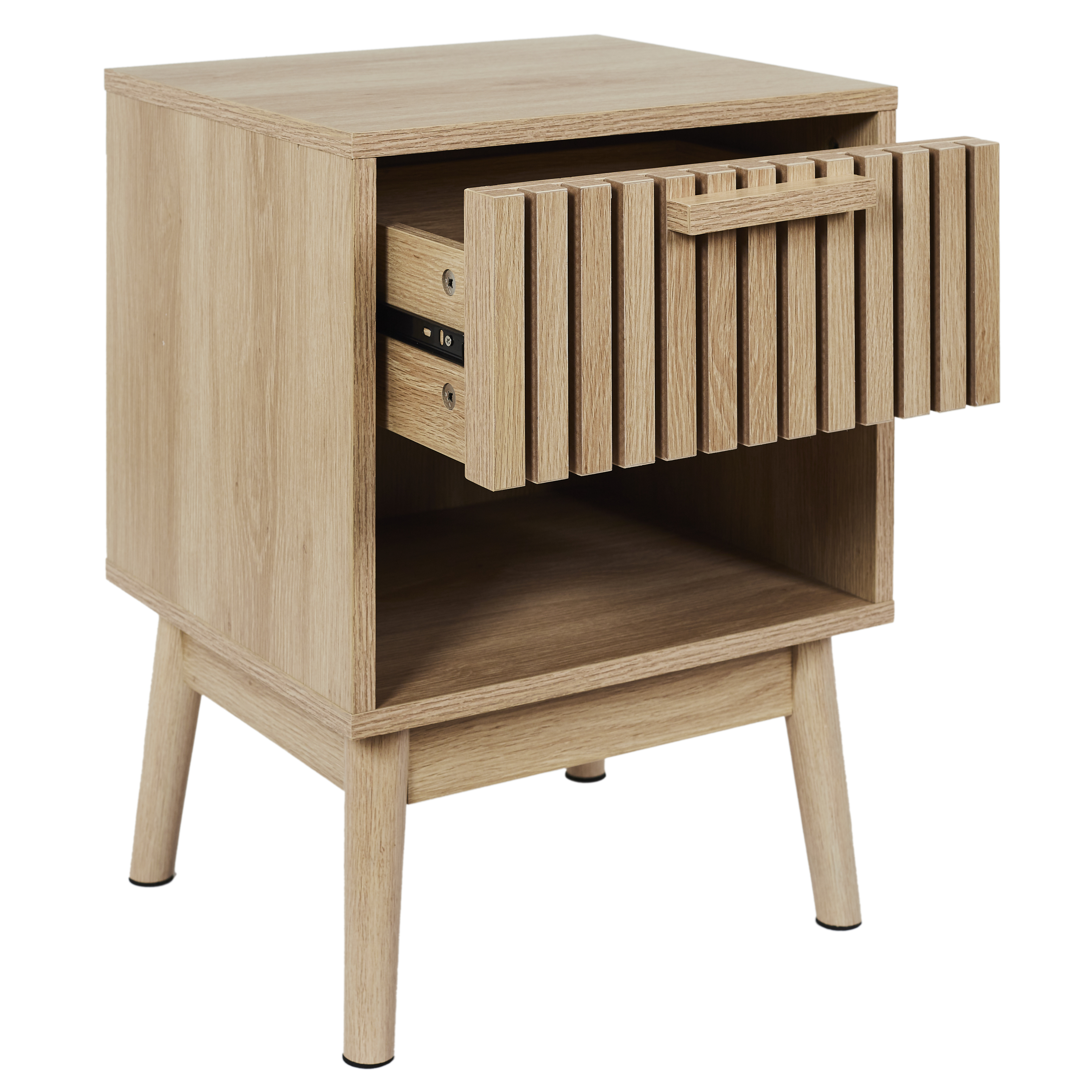 Table De Chevet - Home Deco Factory - Klaus - Ultra-design - Marron - 3