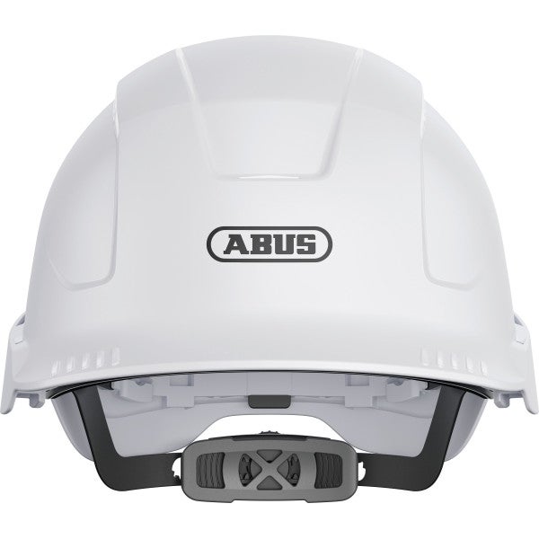 Casque de protection travaux électrique - ABUS - SCATOR-E - Blanc polair