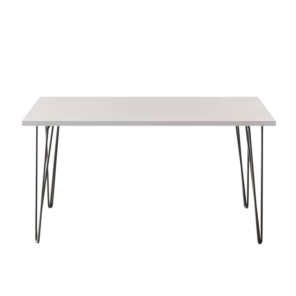 KOLM Stół FISK 138 x 80 cm do kuchni, salonu, jadalni Szary