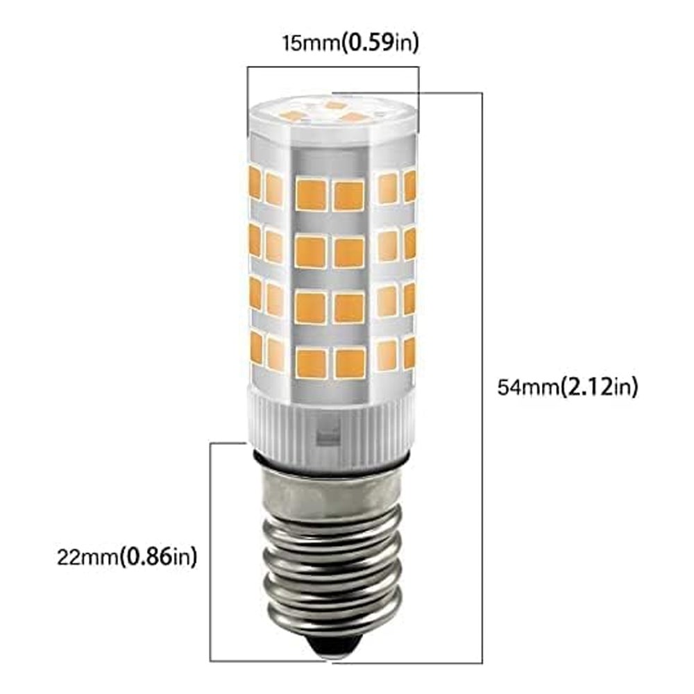 ampoules LED E14 3 W (équivalent à 30 W, 240 lm, lumière blanche 6000 K), ampoules en maïs, idéales pour les chambres, les salons, les cuisines, les j - 2