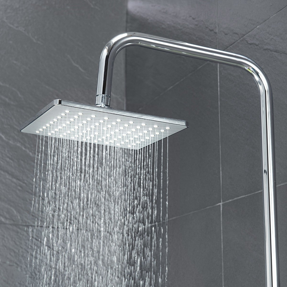 Colonne de douche Carree Chrome KARY - 3