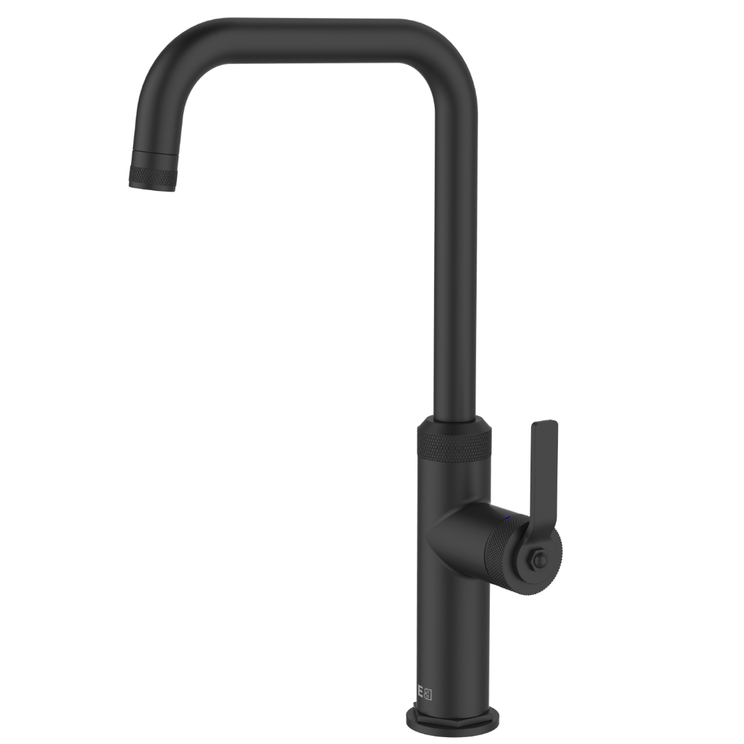 Molette bateria zlewozmywakowa czarna matowa