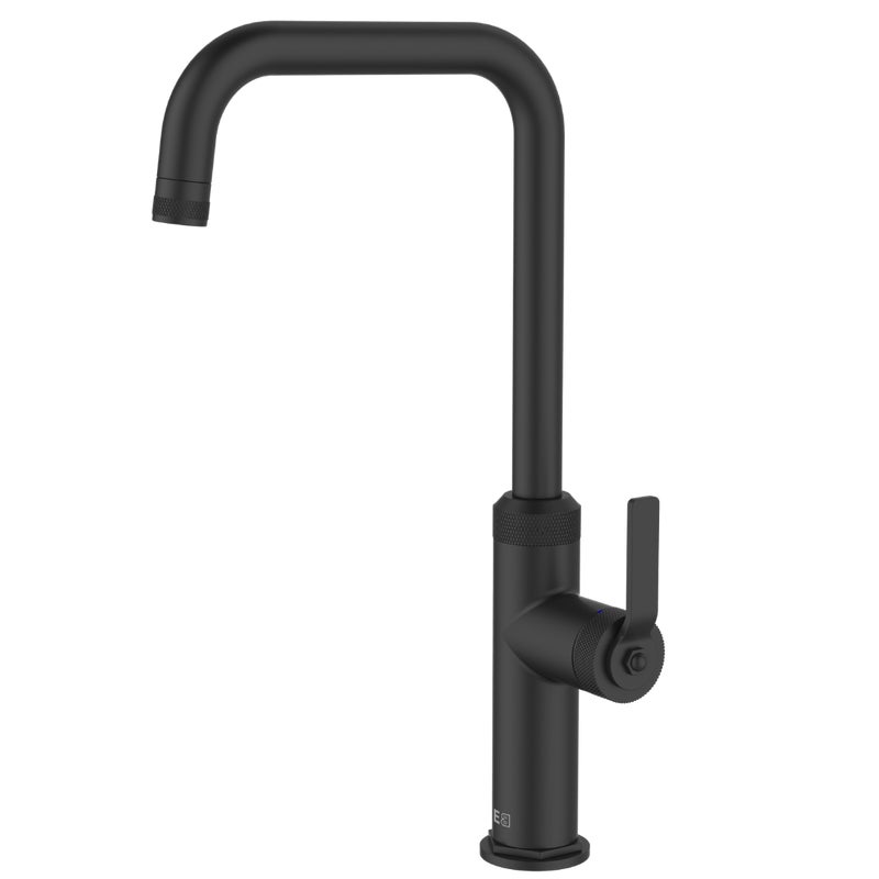 Molette bateria zlewozmywakowa czarna matowa